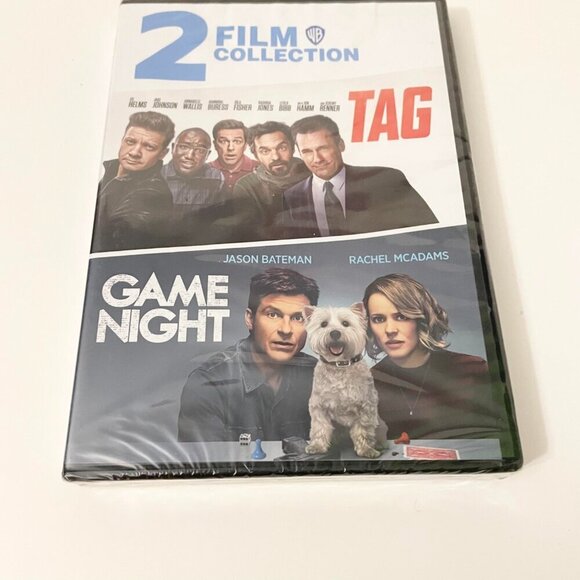 2 Film Collection Tag and Game Night DVD Movie - Picture 3 of 12